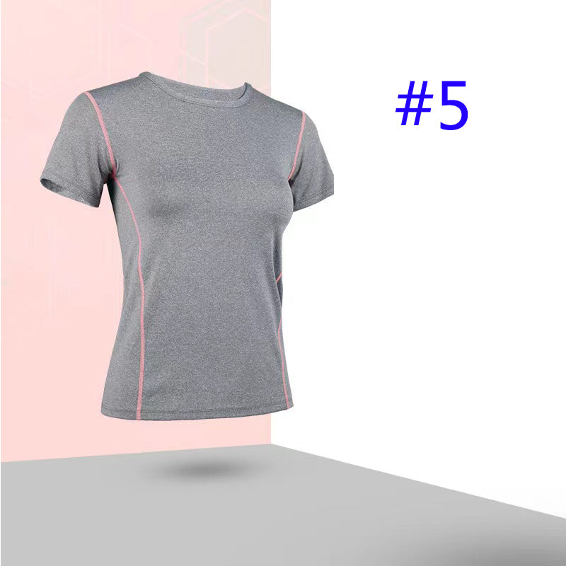 PXA6U   short-sleeved yoga T-shirt