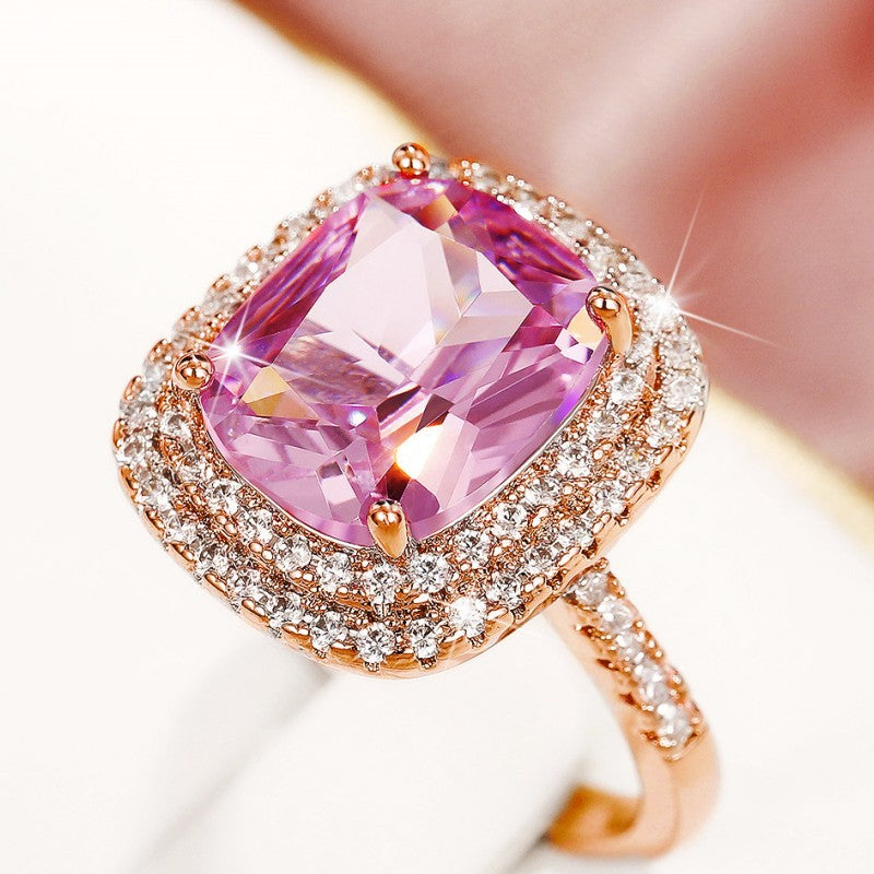 P5QA6J  Fashionable Moissanite Jewelry Wedding Diamond Ring
