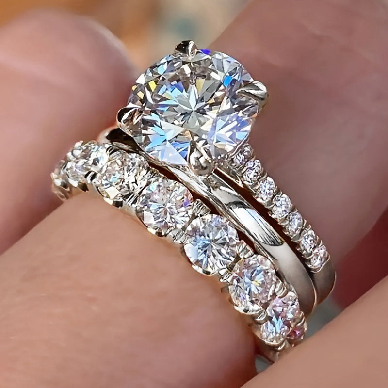 P5QA2J  Fashionable Moissanite Jewelry Wedding Diamond Ring