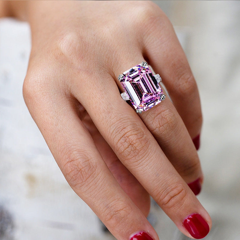 P5QA13J  Fashionable Moissanite Jewelry Wedding Diamond Ring