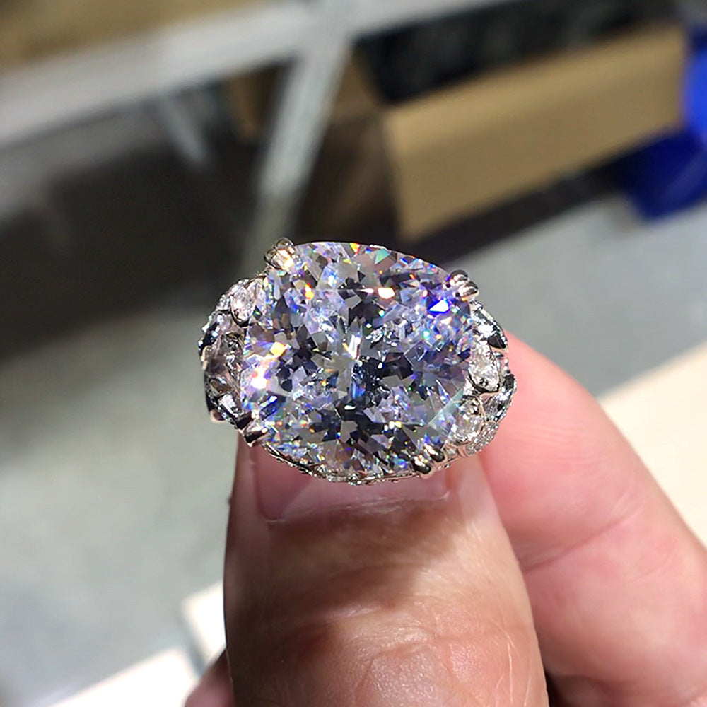 P5QA45J  Fashionable Moissanite Jewelry Wedding Diamond Ring