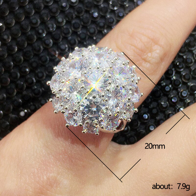 P5QA39J  Fashionable Moissanite Jewelry Wedding Diamond Ring