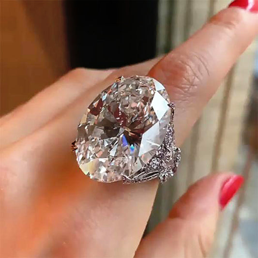 P5QA12J  Fashionable Moissanite Jewelry Wedding Diamond Ring