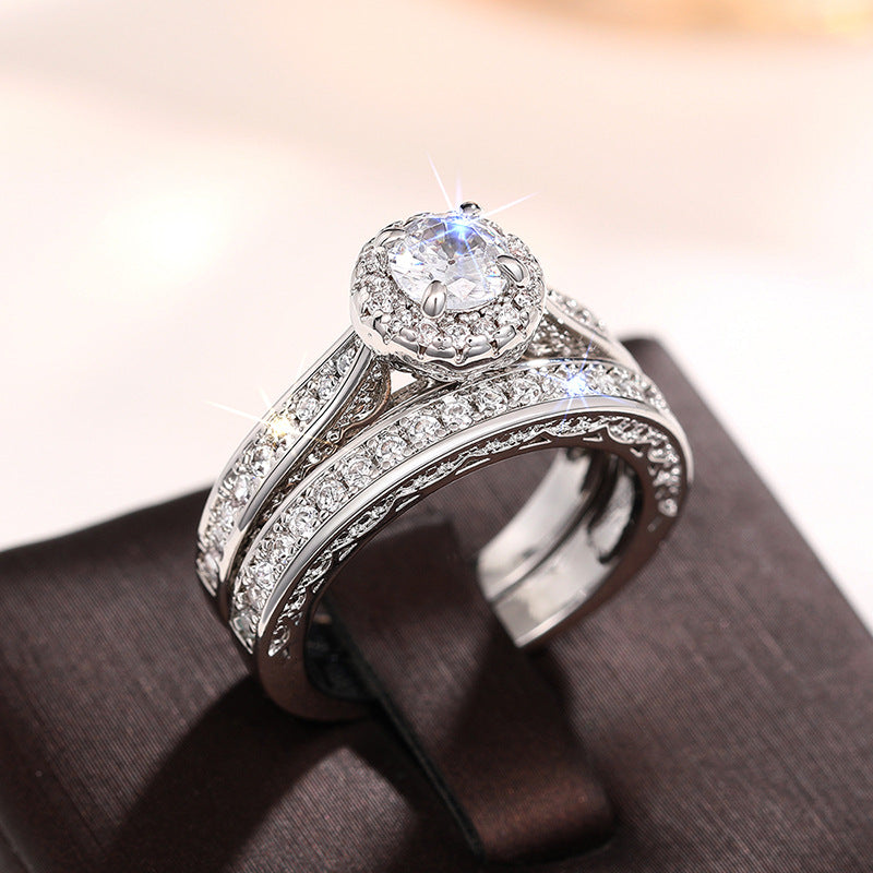 P5QA50J  Fashionable Moissanite Jewelry Wedding Diamond Ring