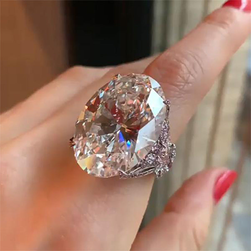 P5QA12J  Fashionable Moissanite Jewelry Wedding Diamond Ring