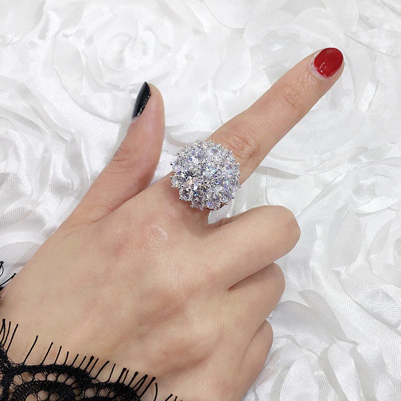 P5QA39J  Fashionable Moissanite Jewelry Wedding Diamond Ring