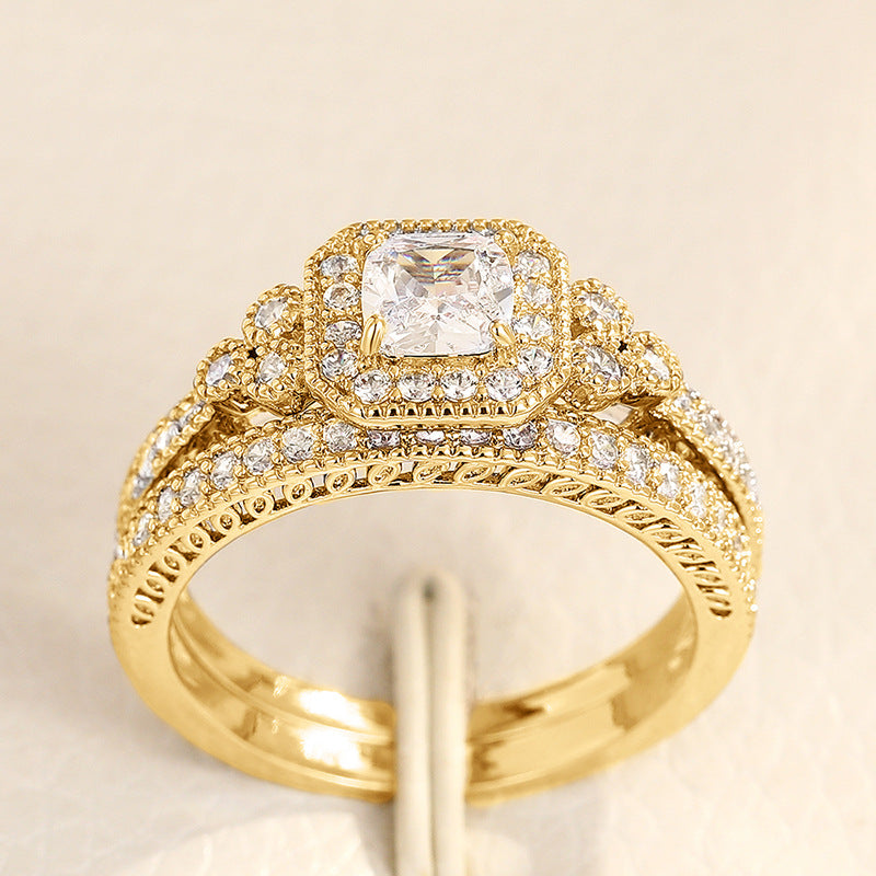 P5QA20J  Fashionable Moissanite Jewelry Wedding Diamond Ring