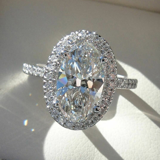 P5QA36J  Fashionable Moissanite Jewelry Wedding Diamond Ring