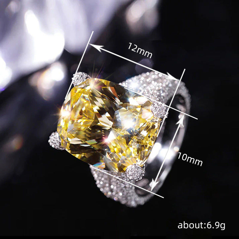 P5QA46J  Fashionable Moissanite Jewelry Wedding Diamond Ring