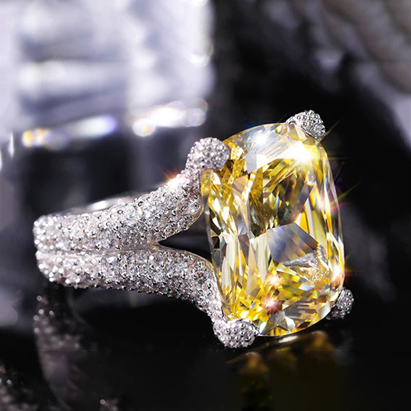 P5QA46J  Fashionable Moissanite Jewelry Wedding Diamond Ring
