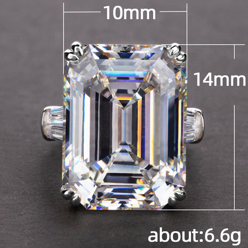P5QA13J  Fashionable Moissanite Jewelry Wedding Diamond Ring