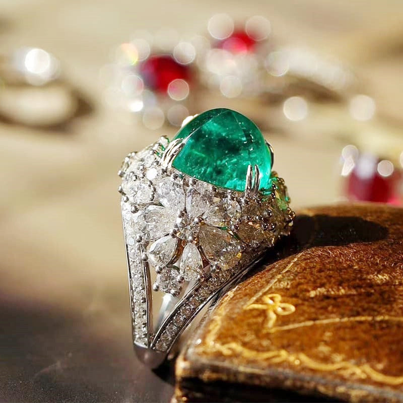 P5QA26J  Fashionable Moissanite Jewelry Wedding Diamond Ring
