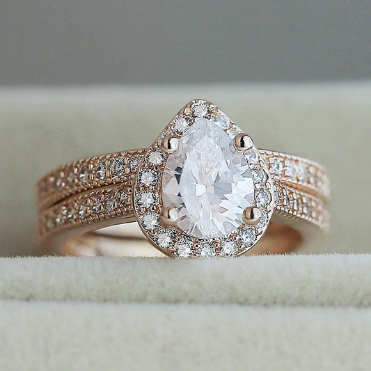 P5QA37J  Fashionable Moissanite Jewelry Wedding Diamond Ring