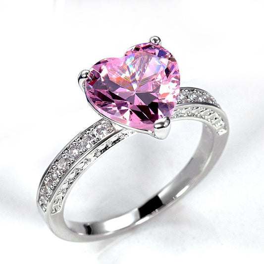 P5QA11J  Fashionable Moissanite Jewelry Wedding Diamond Ring