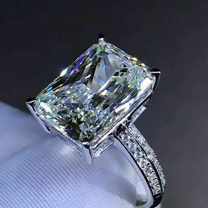 P5QA35J  Fashionable Moissanite Jewelry Wedding Diamond Ring