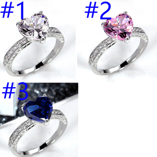 P5QA11J  Fashionable Moissanite Jewelry Wedding Diamond Ring