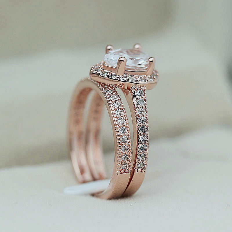 P5QA37J  Fashionable Moissanite Jewelry Wedding Diamond Ring