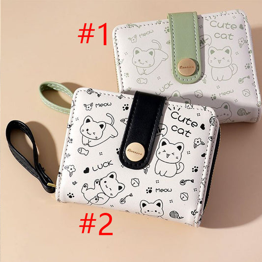 1E296B Fashionable leather wallets